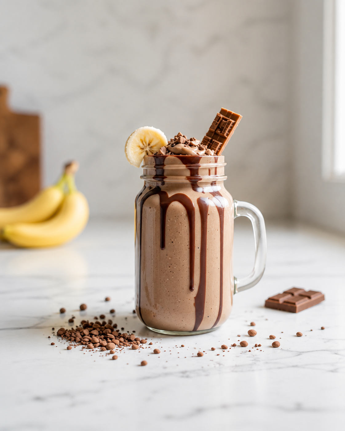 Muscle Fuel Chocolate PB Shake