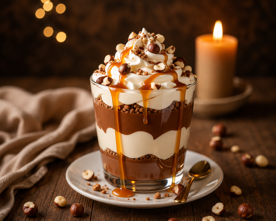 Peanut Butter Caramel Dream Parfait