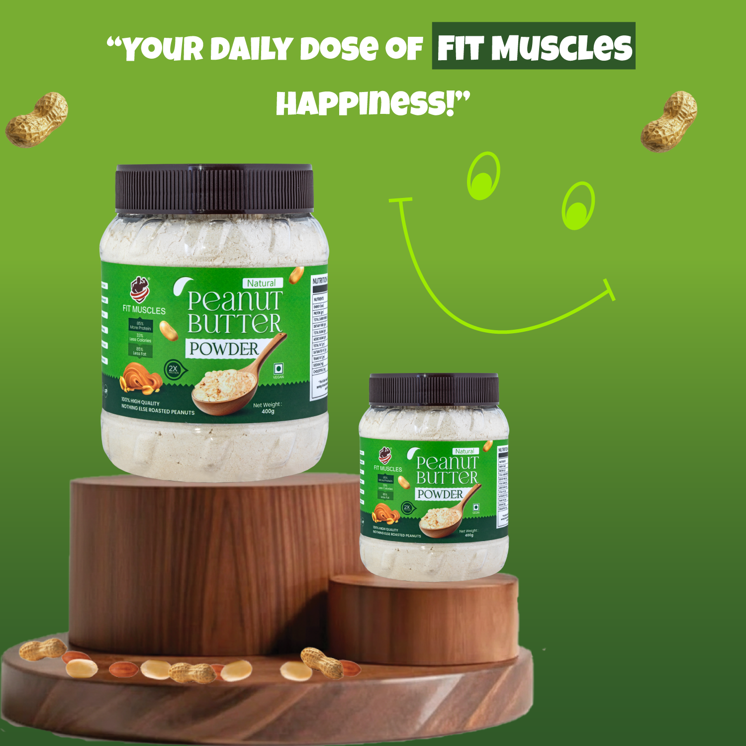 Natural Peanut Butter Powder