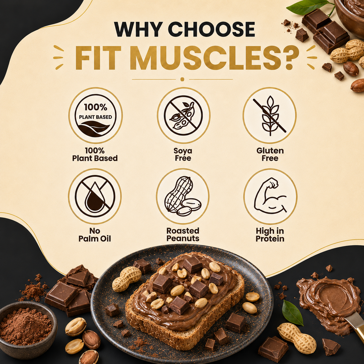 High Protein Chocolate Peanut Butter