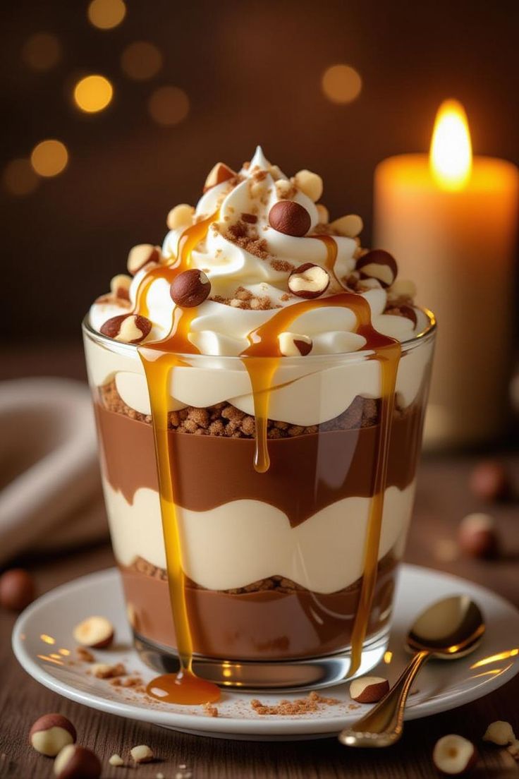 Peanut Butter Caramel Dream Parfait