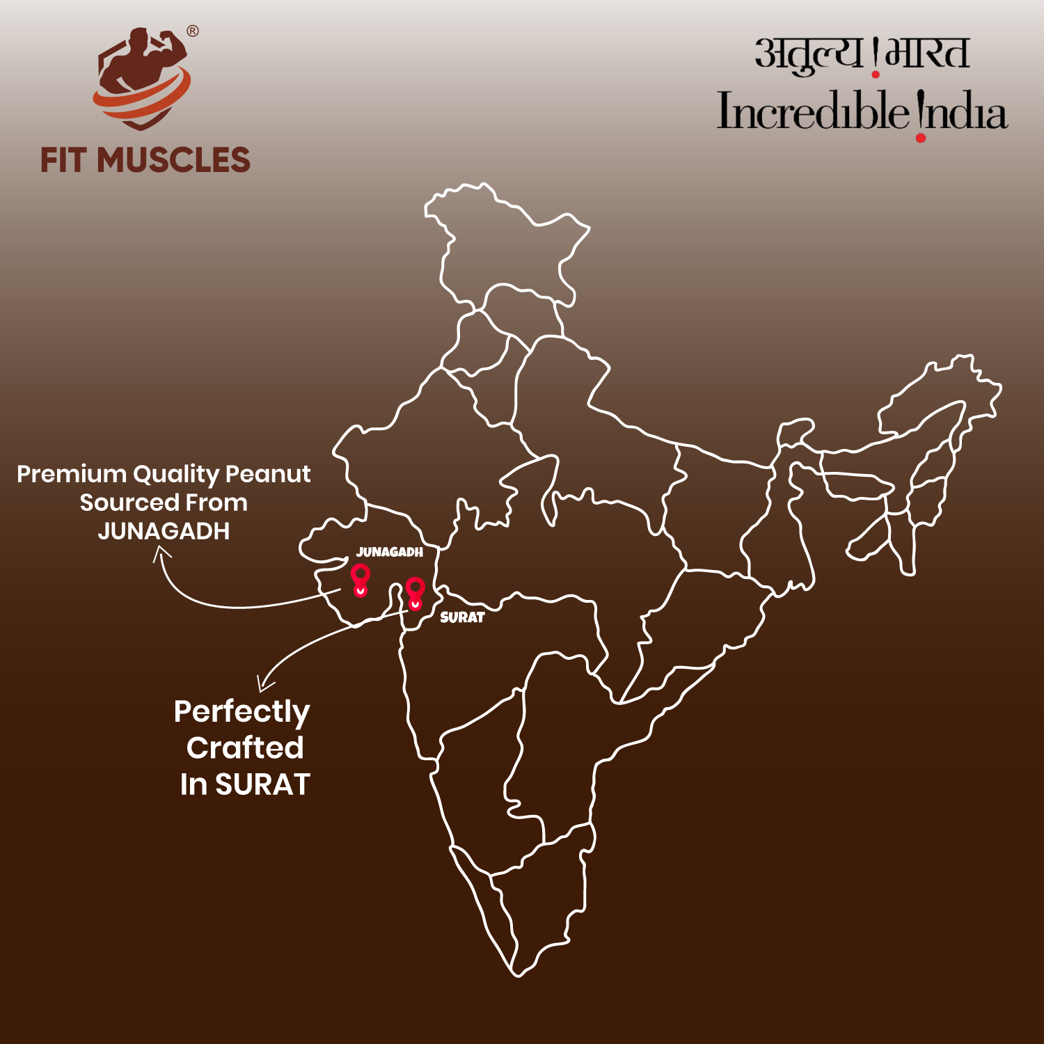 Natural Peanut Protein Powder-Dark Chocolate