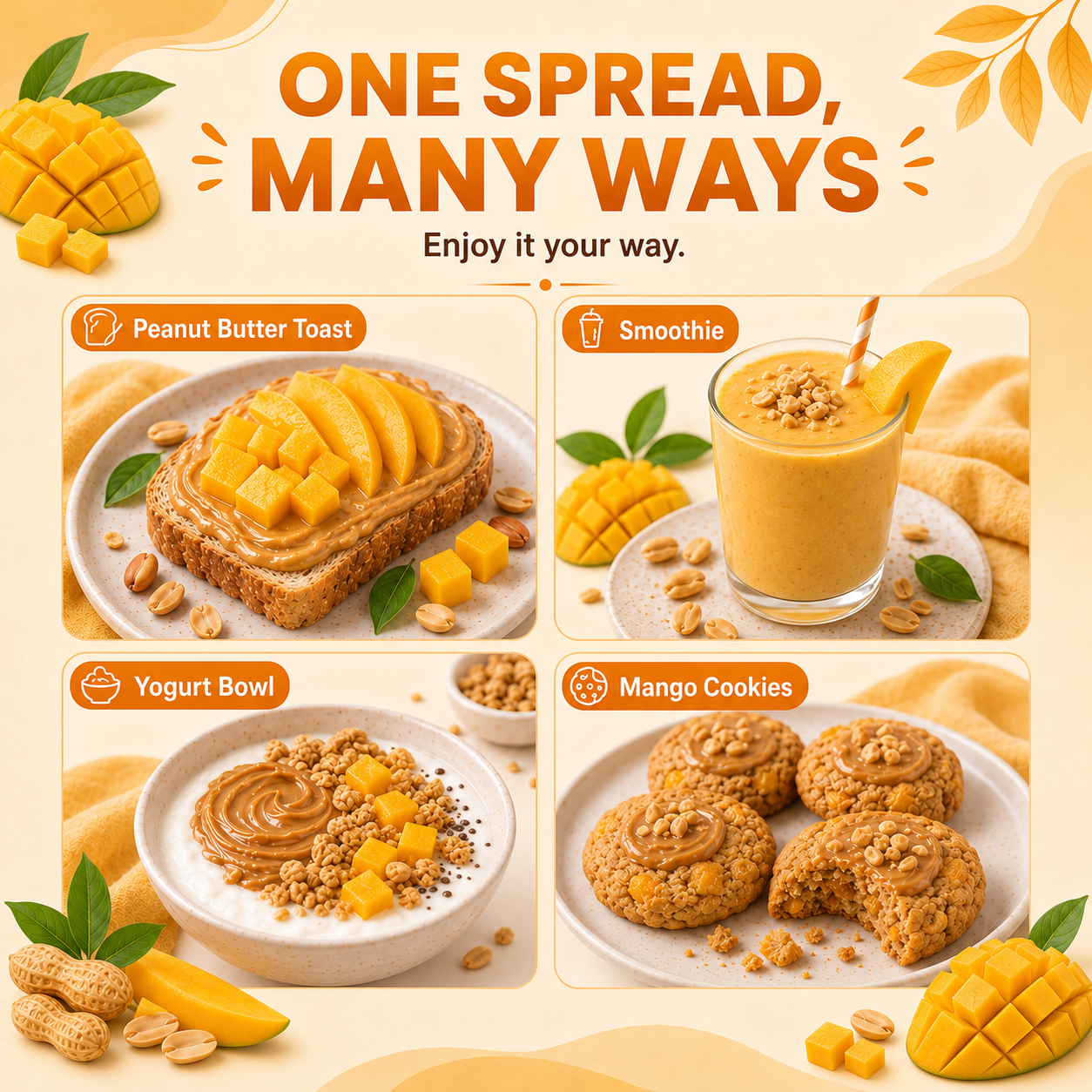 Mango Peanut Butter