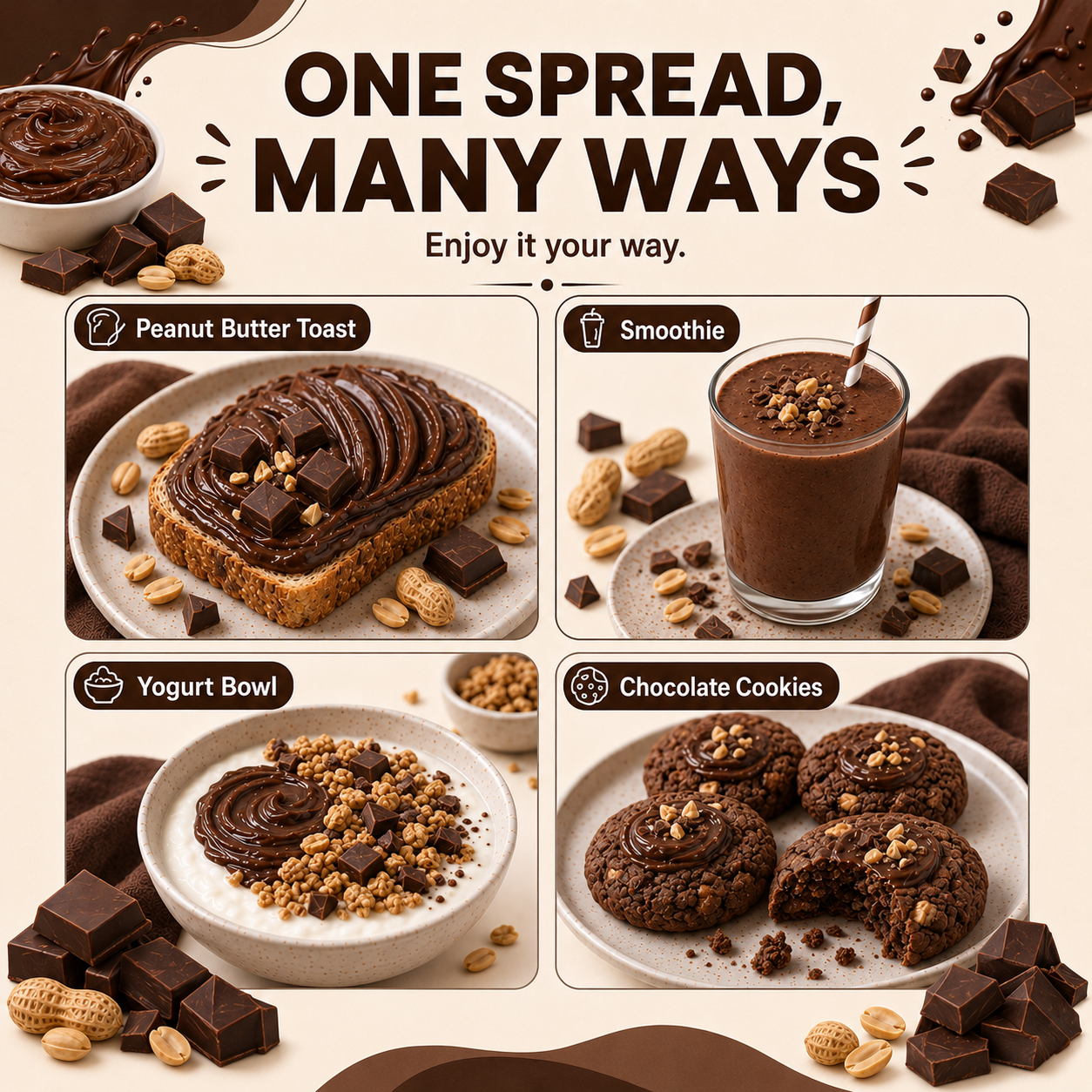 Dark Chocolate Peanut Butter