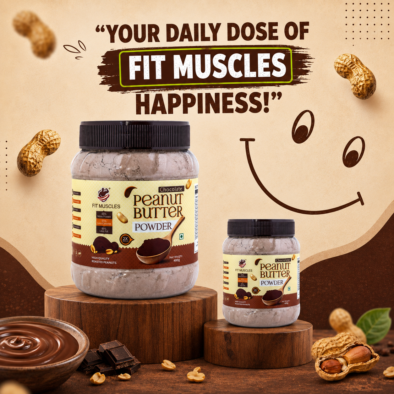 Chocolate Peanut Butter Powder