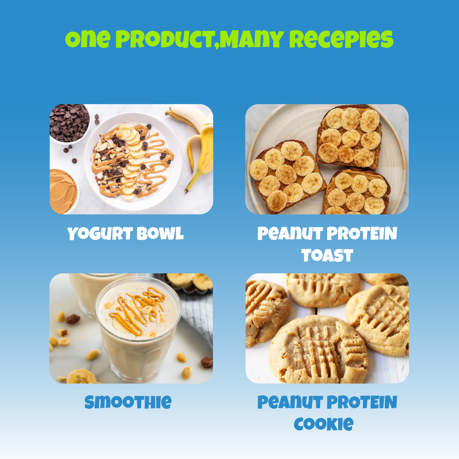 Natural Peanut Protein Powder - Vanilla