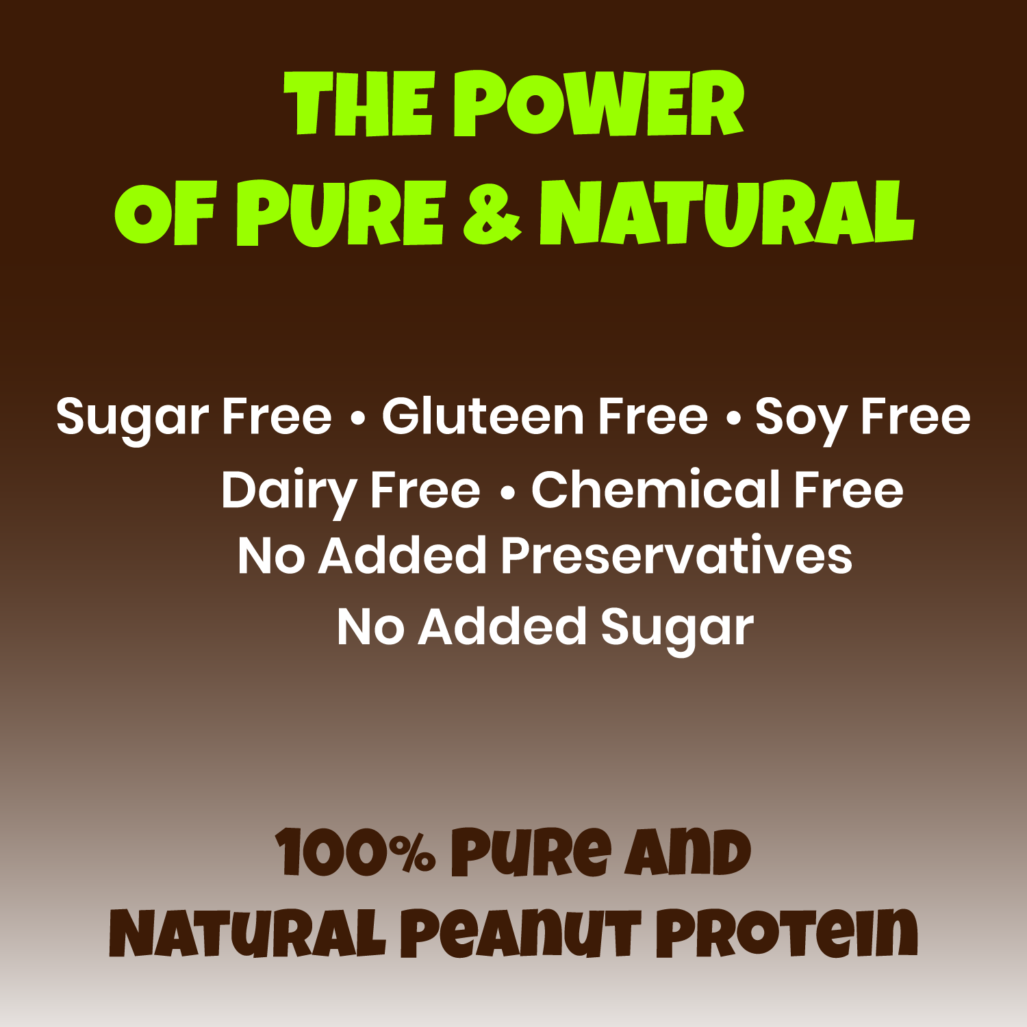 Natural Peanut Protein Powder-Dark Chocolate
