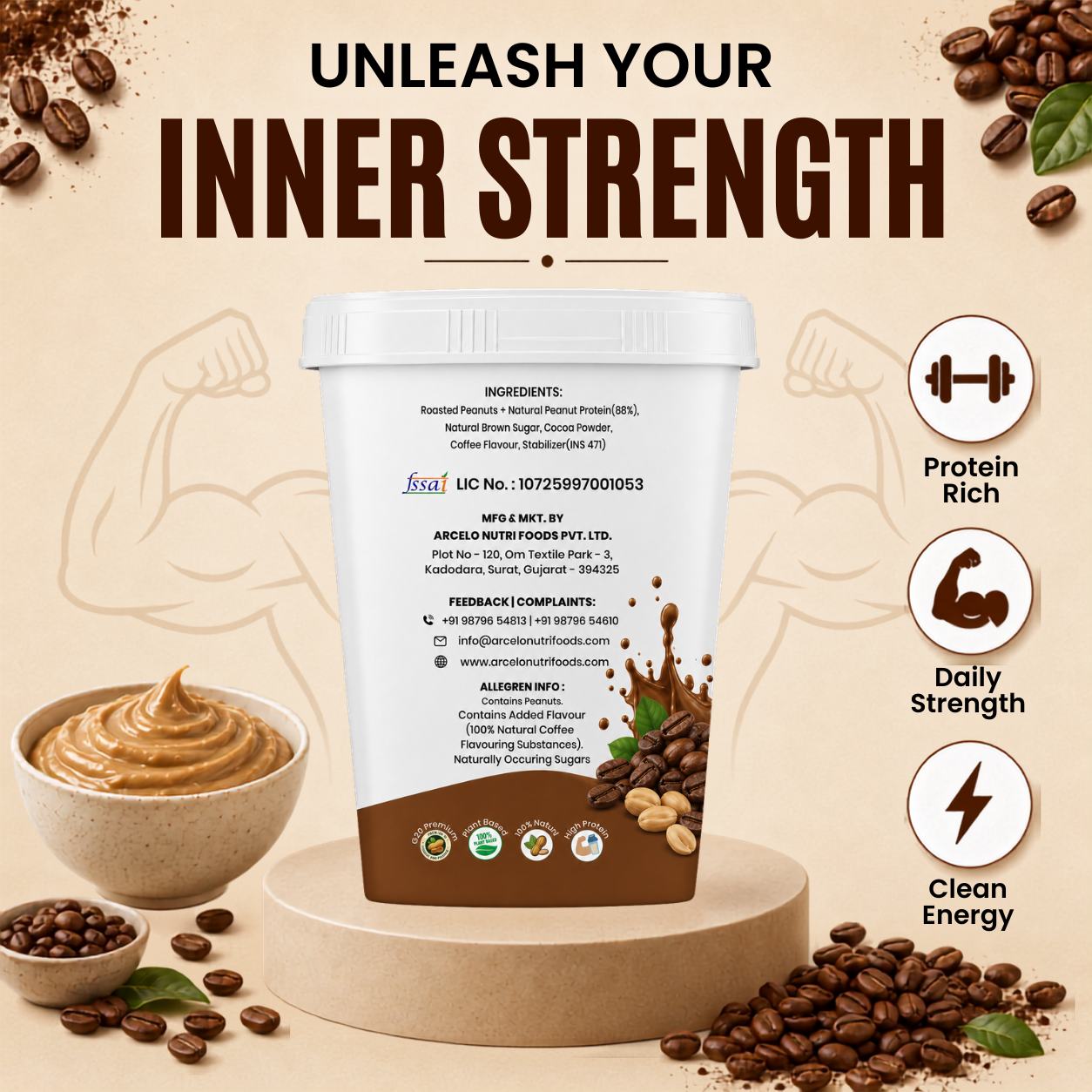 Coffee Peanut Butter