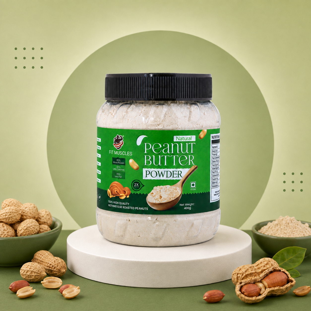Natural Peanut Butter Powder